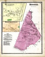Russell, Russell Town, Granville Town West, Hampden County 1870